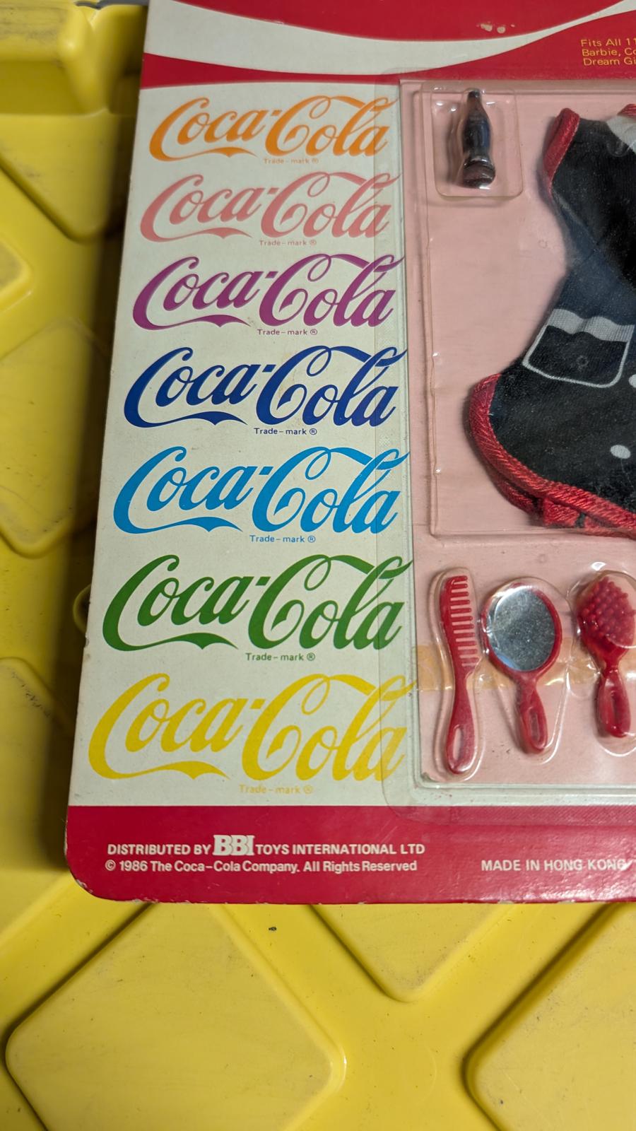 Vintage Coca-Cola 11½ Inch Pajama Party Doll Outfit Set No.4016 1986 BBI