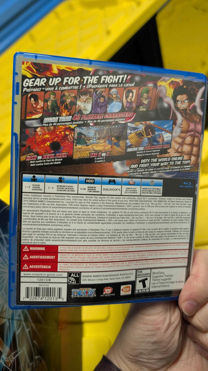 One Piece: Burning Blood -- Marineford Edition (Sony PlayStation 4, 2016) game