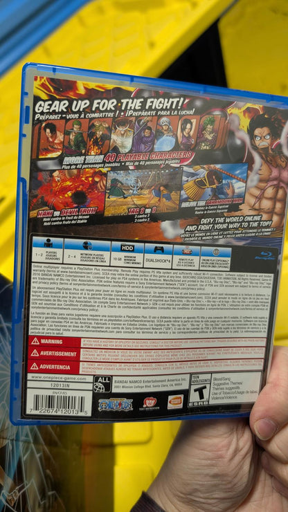 One Piece: Burning Blood -- Marineford Edition (Sony PlayStation 4, 2016) game