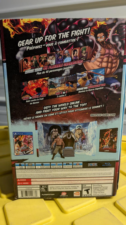 One Piece: Burning Blood -- Marineford Edition (Sony PlayStation 4, 2016) game