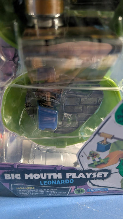 Tales of the Teenage Mutant Ninja Turtles Big Mouth Playset Leonardo