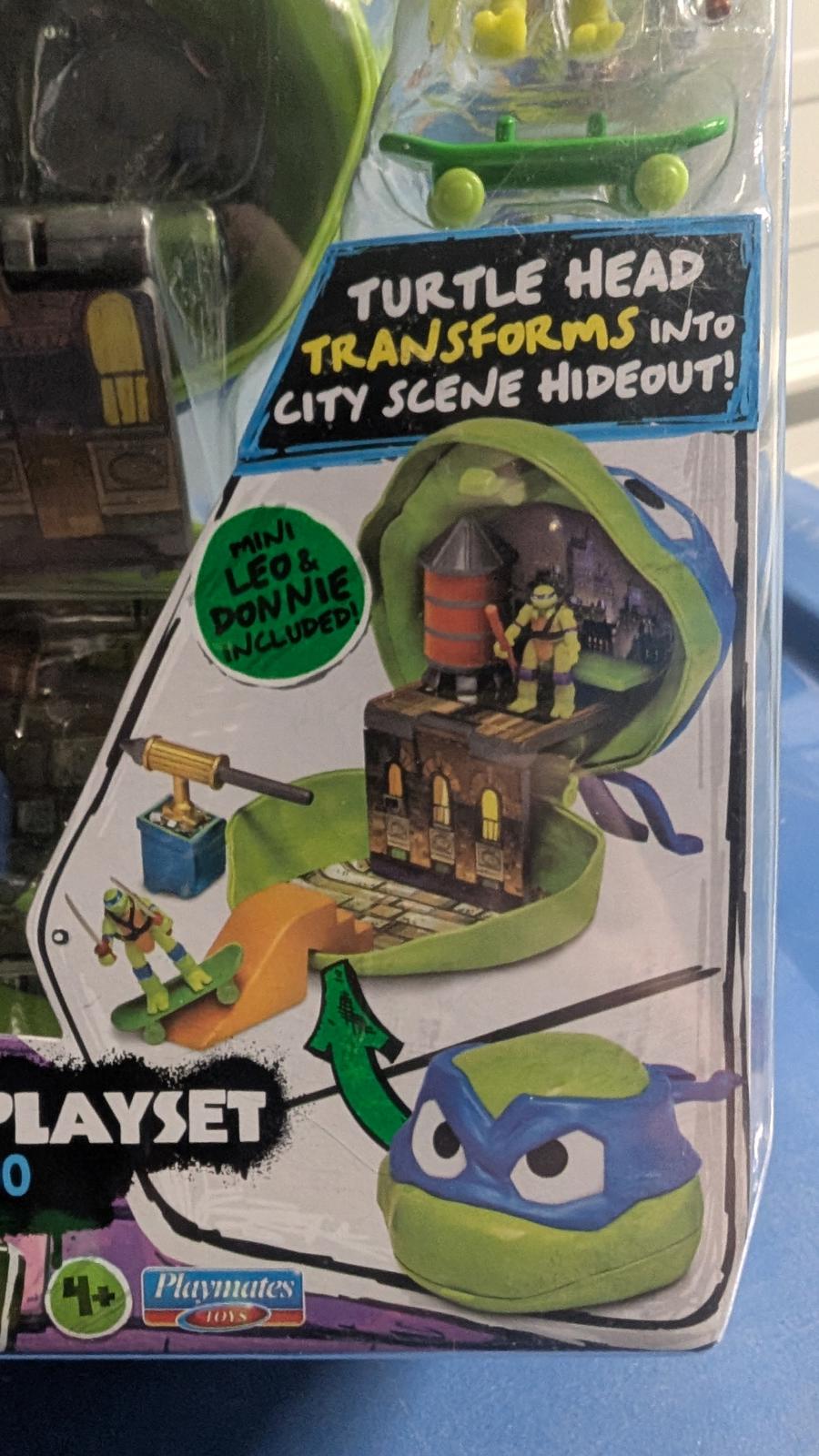 Tales of the Teenage Mutant Ninja Turtles Big Mouth Playset Leonardo