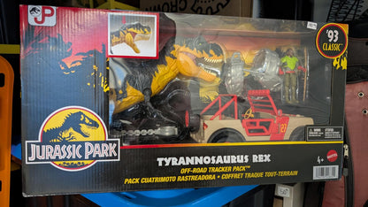 Jurassic Park '93 Classic Tyrannosaurus Rex Off-Road Tracker Pack