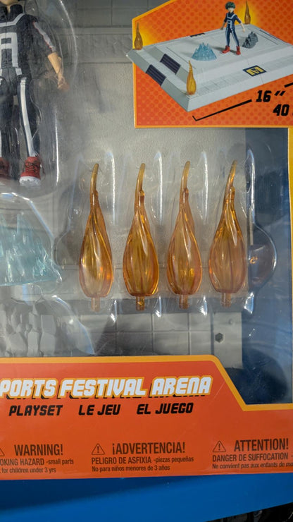 My Hero Academia Izuku Midoriya Sports Festival Arena Playset Exclusive Figure