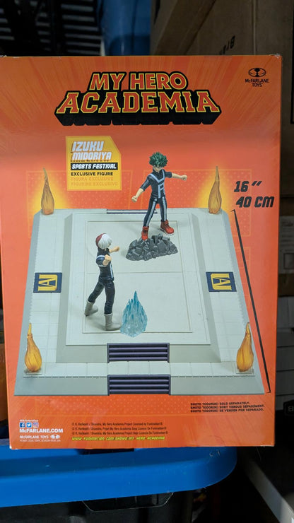 My Hero Academia Izuku Midoriya Sports Festival Arena Playset Exclusive Figure