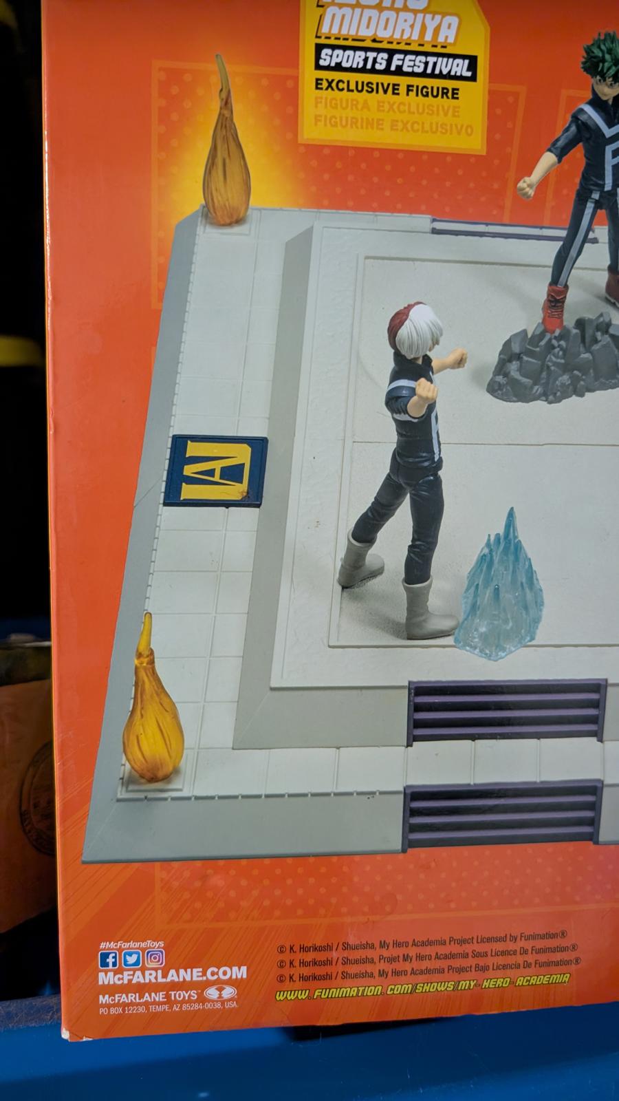 My Hero Academia Izuku Midoriya Sports Festival Arena Playset Exclusive Figure
