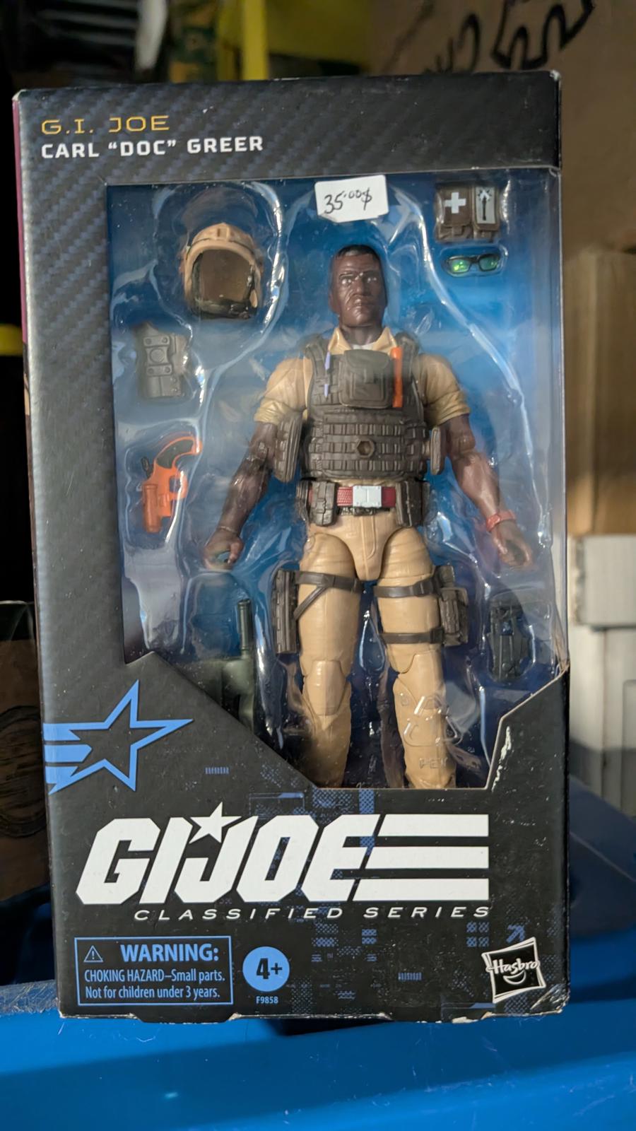 G.I. Joe Classified Series Carl 'Doc' Greer Action Figure