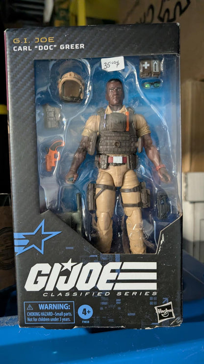 G.I. Joe Classified Series Carl 'Doc' Greer Action Figure