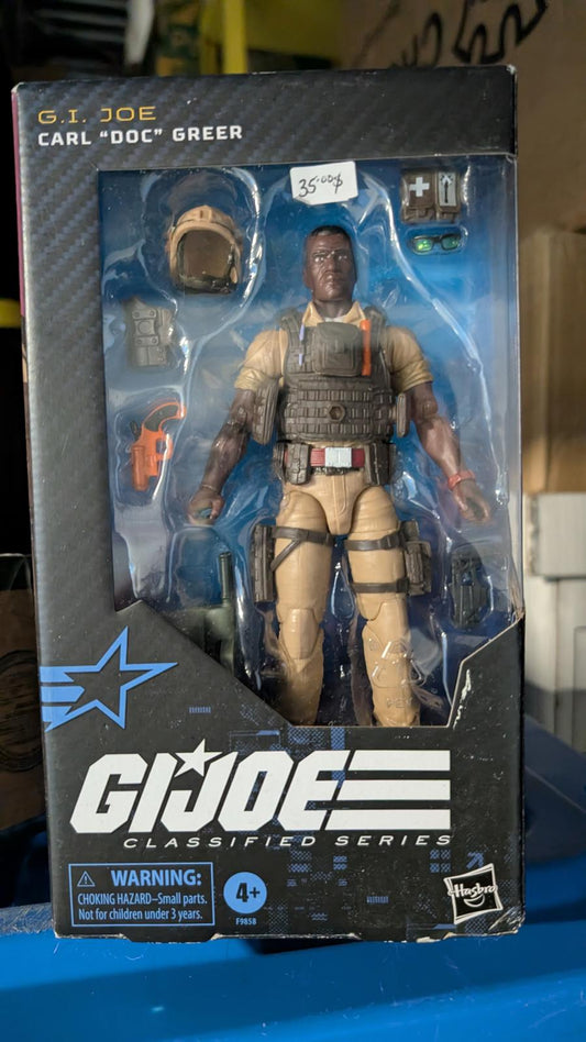 G.I. Joe Classified Series Carl 'Doc' Greer Action Figure