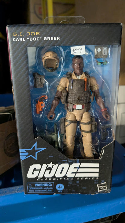 G.I. Joe Classified Series Carl 'Doc' Greer Action Figure