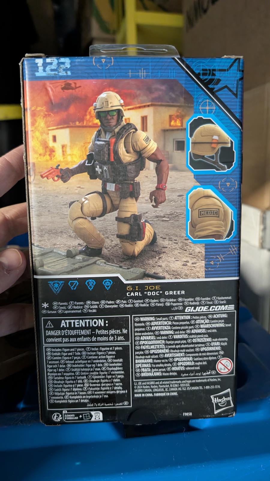 G.I. Joe Classified Series Carl 'Doc' Greer Action Figure