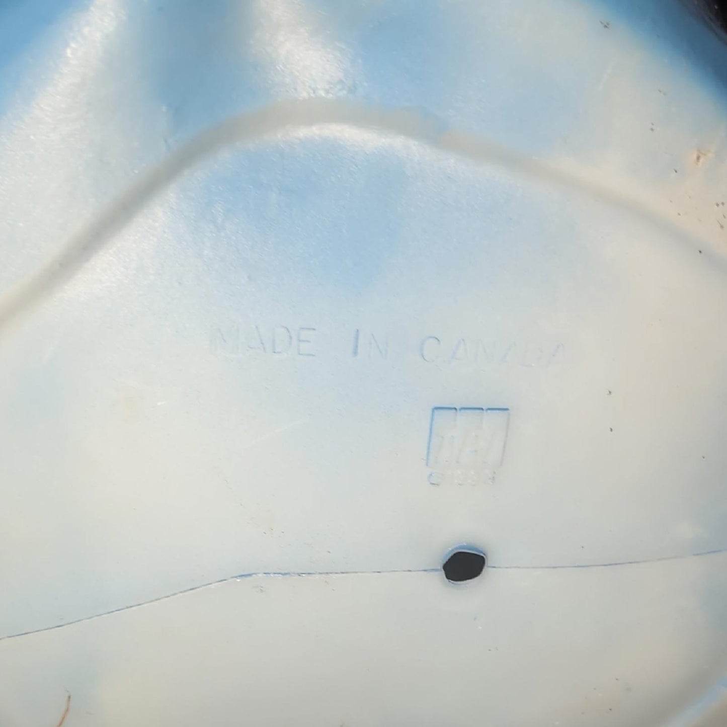 Nativity Scene Figurine with Blue and White Robes