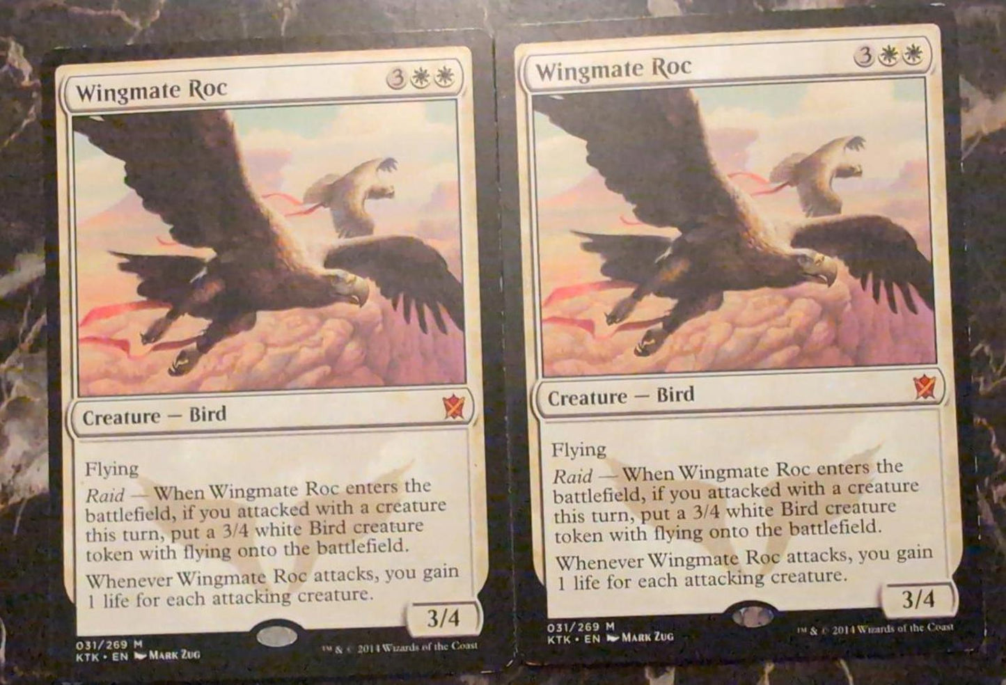 Magic: The Gathering Wingmate Roc #31  Khans of Tarkir MTG Cards - Set of 2