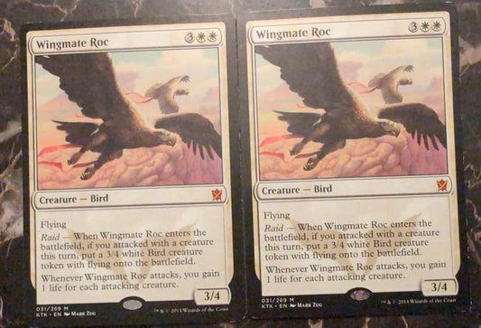 Magic: The Gathering Wingmate Roc #31  Khans of Tarkir MTG Cards - Set of 2