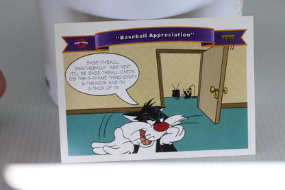 1991 Upper Deck Comic Ball 2 warner bros #157 Looney Tunes MLB Trading Card