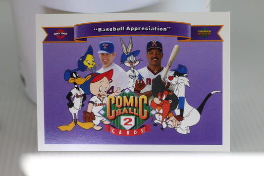 1991 Upper Deck Comic Ball 2 warner bros #154 Looney Tunes MLB Trading Card