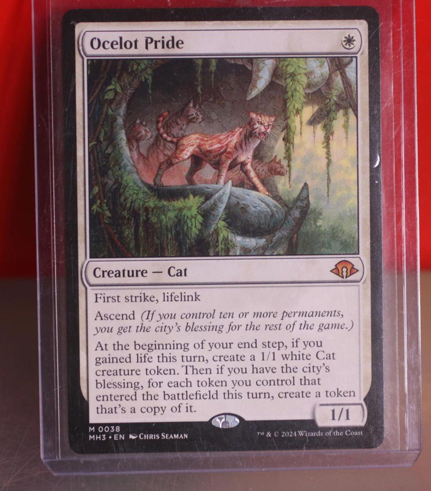 Ocelot Pride #38 Modern Horizons 3 1x MTG Magic the Gathering card Mythic rare