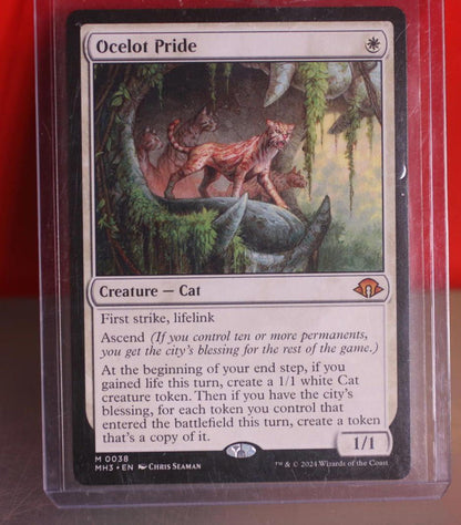 Ocelot Pride #38 Modern Horizons 3 1x MTG Magic the Gathering card Mythic rare