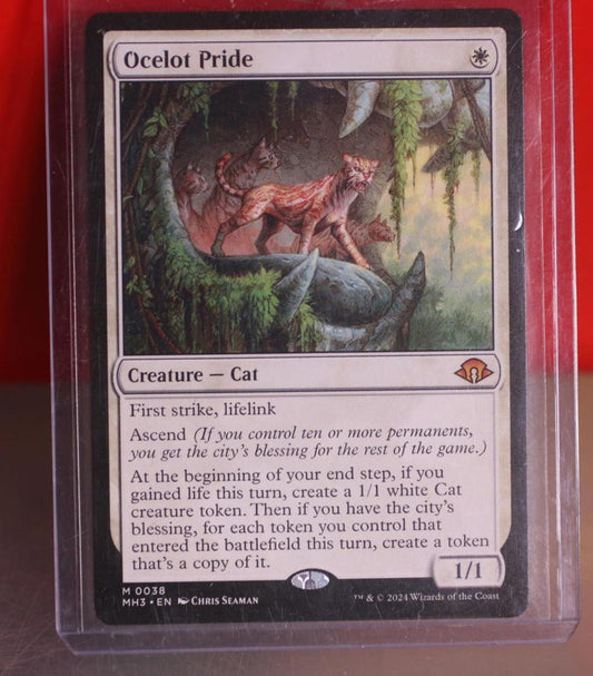 Ocelot Pride #38 Modern Horizons 3 1x MTG Magic the Gathering card Mythic rare