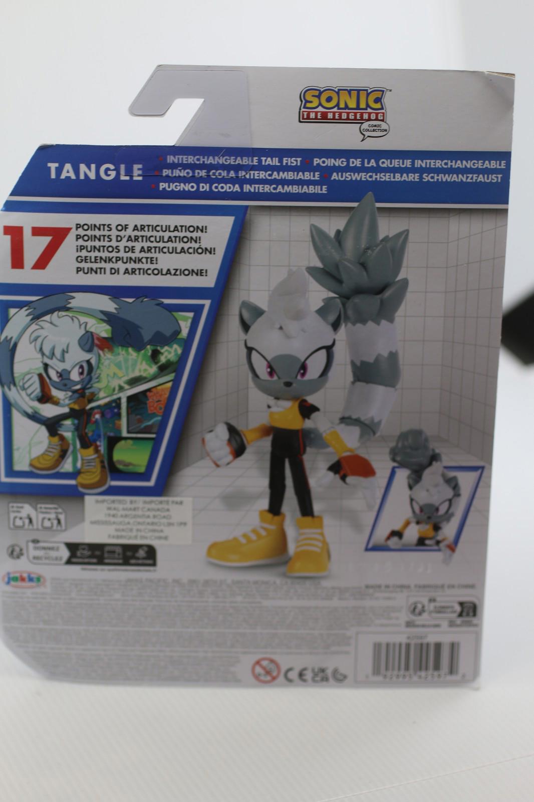 Jakks Pacific Sonic the Hedgehog Comic Collection 4" Tangle NEW RARE