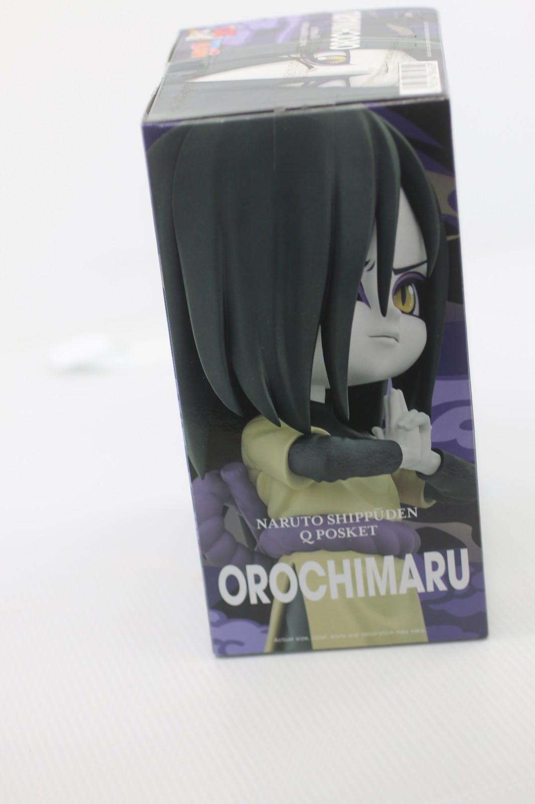 Q Posket Orochimaru 20TH ANNIVERSARY NARUTO SHIPPUDEN PVC MISB BANDAI QPOSKET
