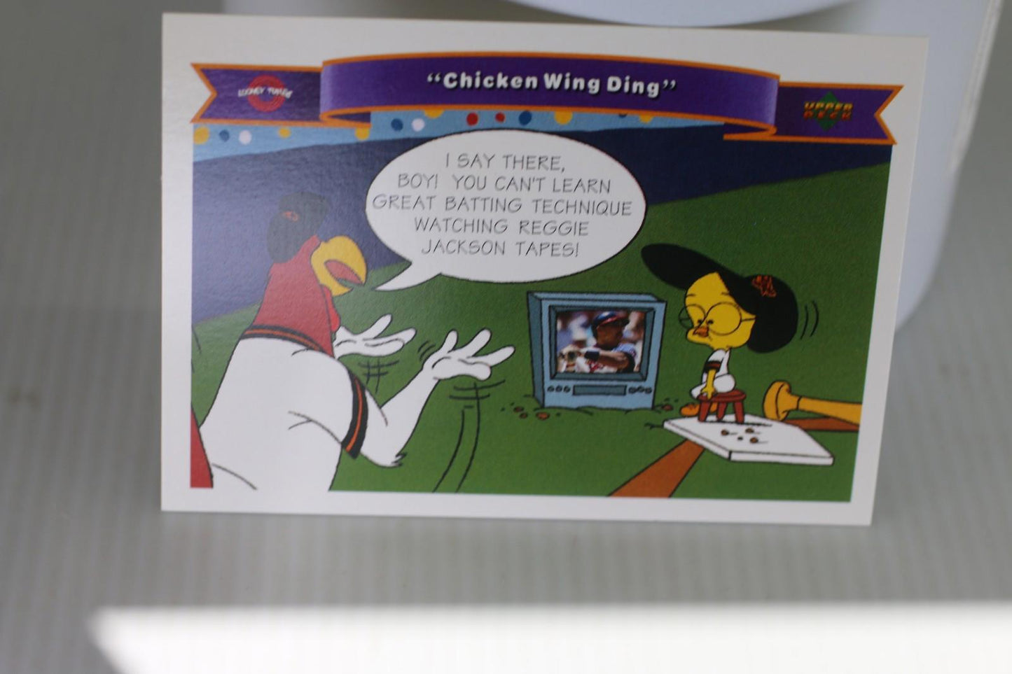 1991 Upper Deck Comic Ball 2 warner bros #119 Looney Tunes MLB Trading Card