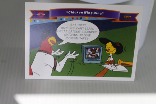 1991 Upper Deck Comic Ball 2 warner bros #119 Looney Tunes MLB Trading Card