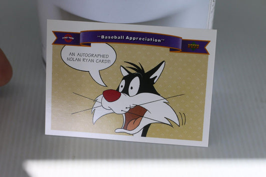 1991 Upper Deck Comic Ball 2 warner bros #163 Looney Tunes MLB Trading Card