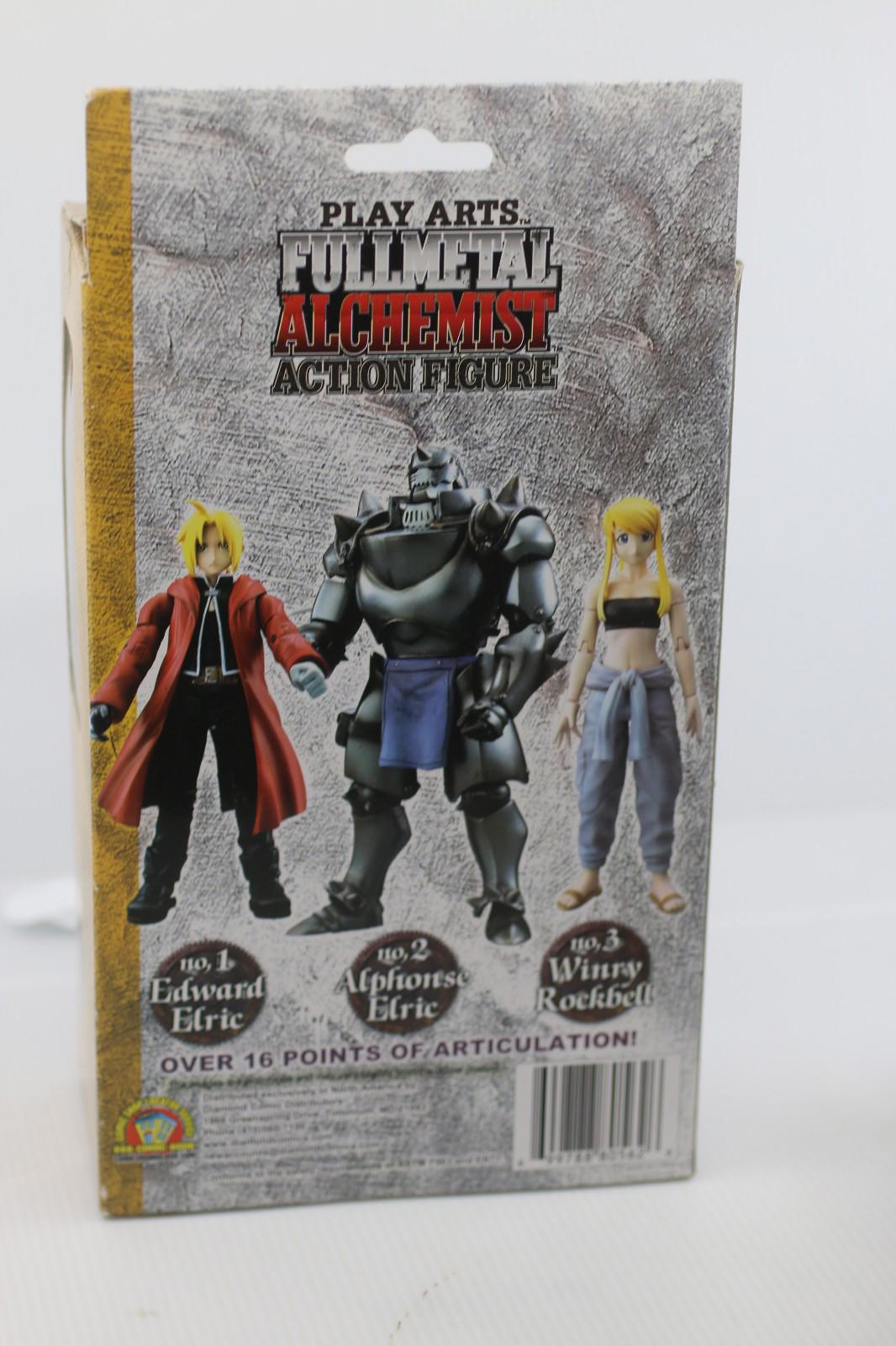 Play Arts Fullmetal Alchemist no.3 Winry Rockbell 2004 action figure toy openBox