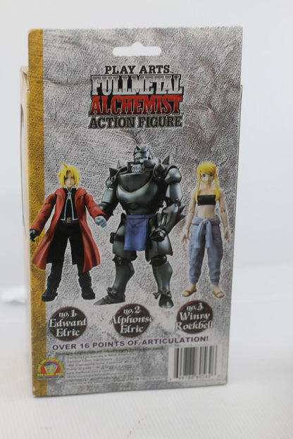 Play Arts Fullmetal Alchemist no.3 Winry Rockbell 2004 action figure toy openBox