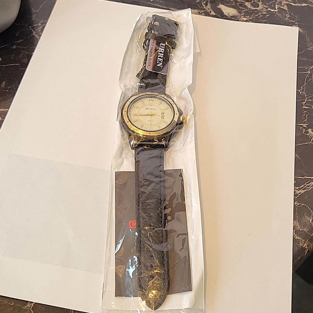 Curren Man watch brand business Quartz Wirstwatches sealed