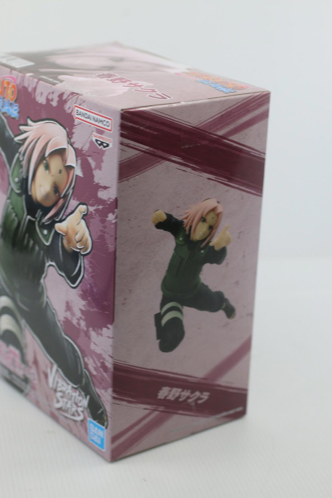 Naruto Shippuden Vibration Stars Haruno Sakura Ⅱ Figure Bandai Small Dent NEW