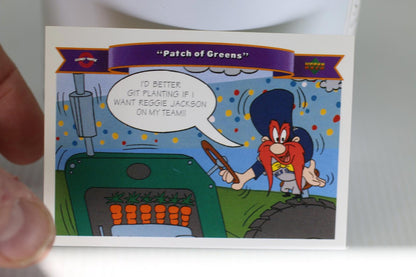 1991 Upper Deck Comic Ball 2 warner bros #153 Looney Tunes MLB Trading Card