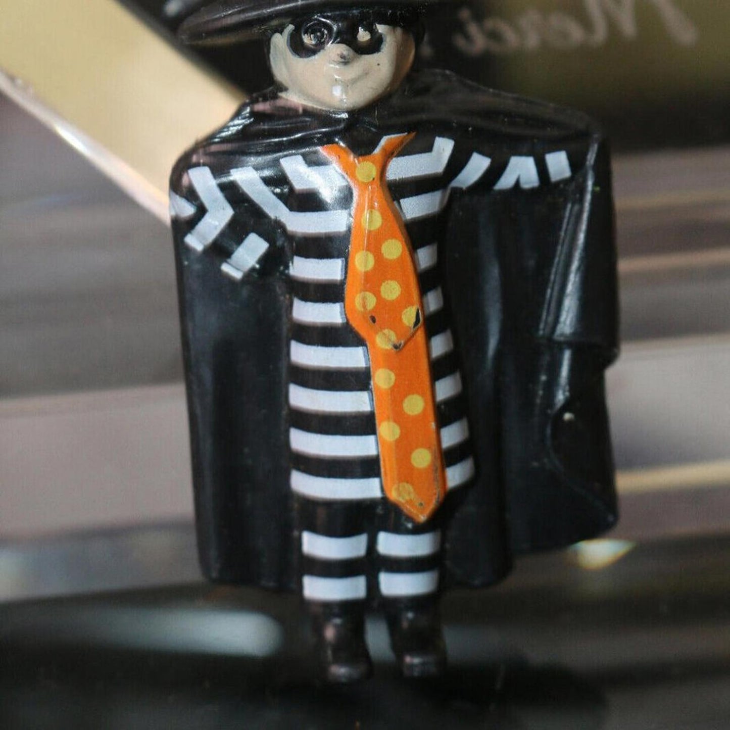 1985 McDonalds PVC Mc Donald's Hamburglar Figure Vintage toy Zorro #2