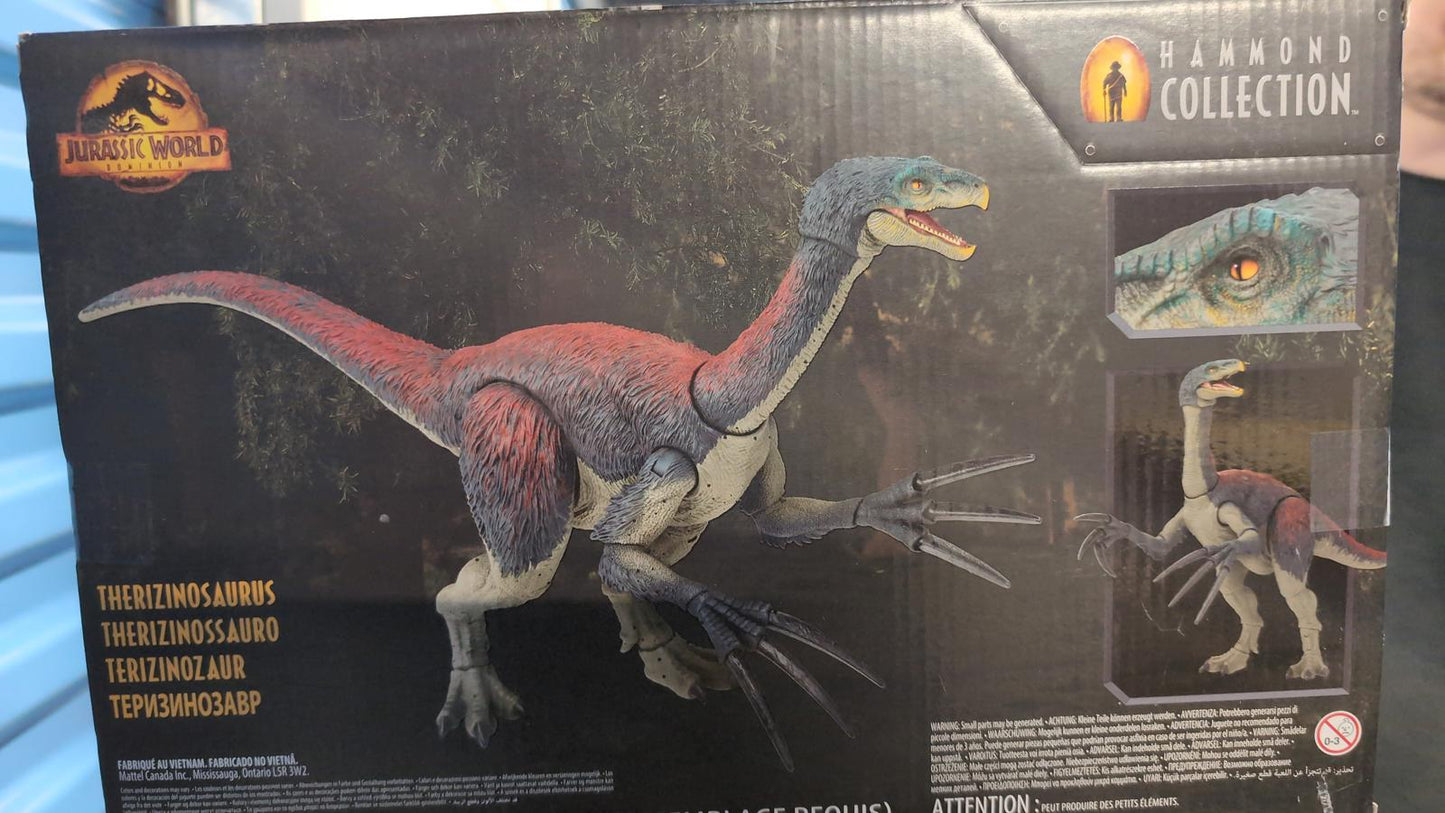Hammond collection Therizinosaurus Jurassic world figure Brand new in sealed box