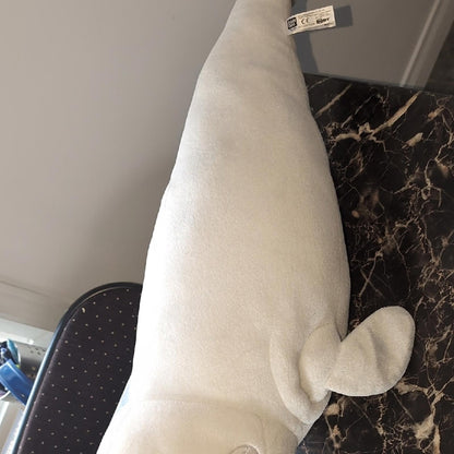Disney Finding Dory 30" Beluga White Whale Plush Toy Doll Ban Dai
