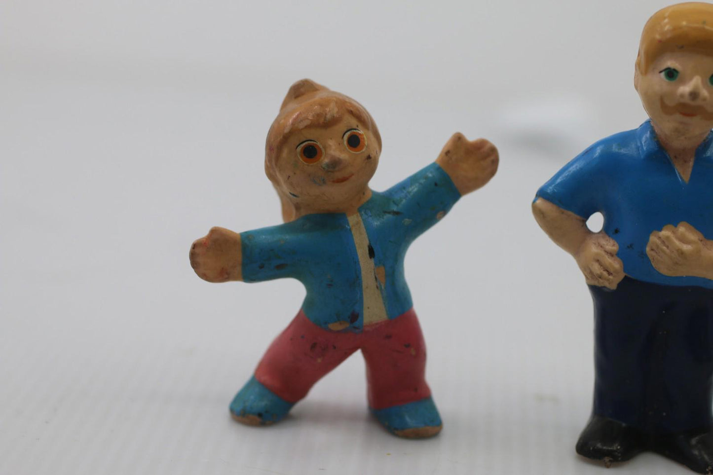 Lot de 4 figurines Passe-Partout vintage – Tous les personnages – Télé-Québec