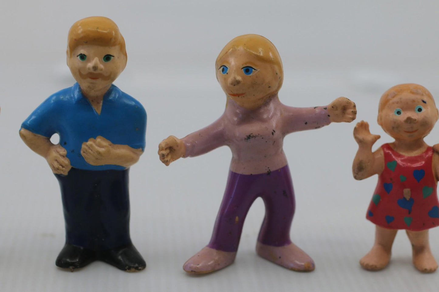 Lot de 4 figurines Passe-Partout vintage – Tous les personnages – Télé-Québec