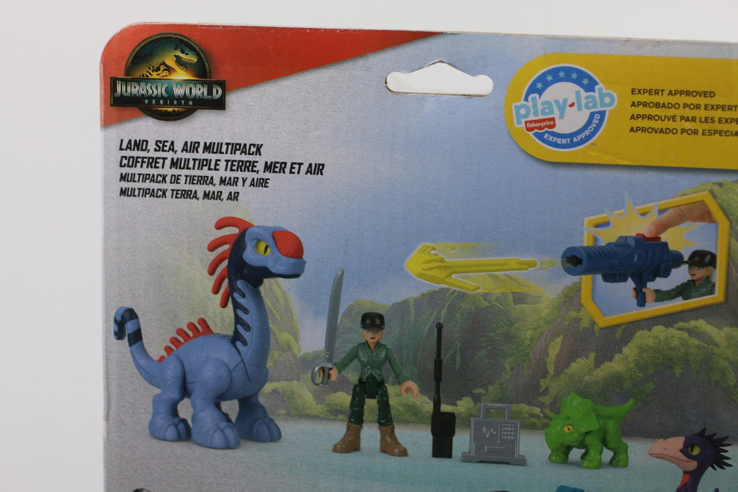 Jurassic World Imaginext Land Sea Air Figures Set New Dinosaurs Fisher Price