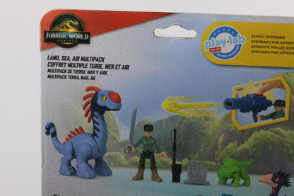 Jurassic World Imaginext Land Sea Air Figures Set New Dinosaurs Fisher Price