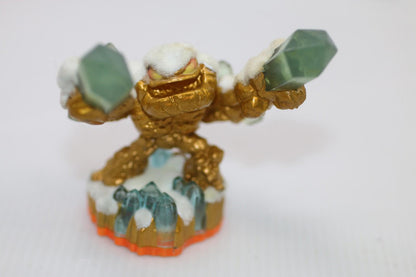 Skylanders Giants Employee Holiday Edition Prism Break Flocked Gold Chase 2012