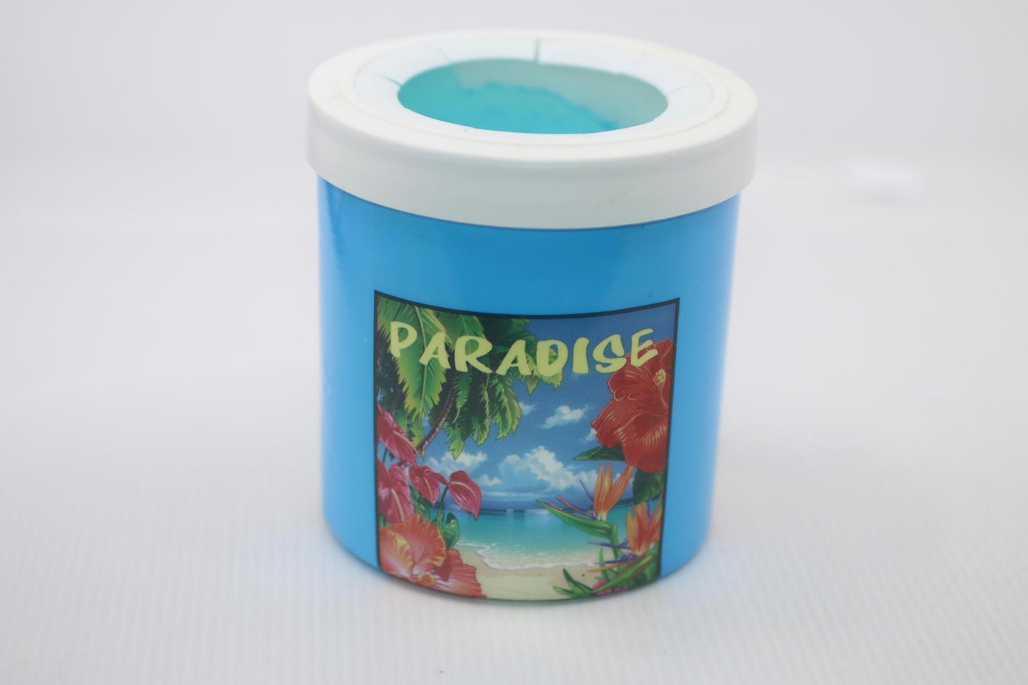 Vintage Lifoam The Fridge Freezable Drink Cooler Insulated Paradise Can Koozie