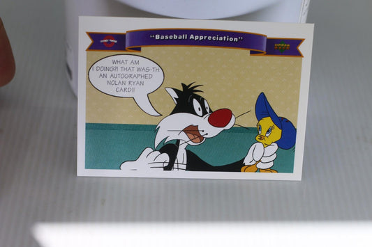1991 Upper Deck Comic Ball 2 warner bros #165 Looney Tunes MLB Trading Card