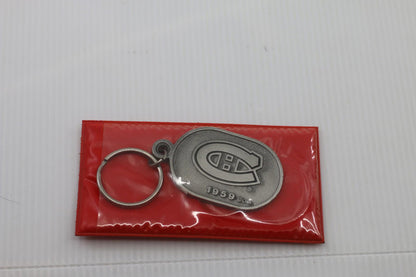 Vintage Montreal Canadiens Molson Export Keychain NHL Hockey w/ Red Sleeve