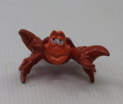 Disney The Little Mermaid Sebastian Loose Plastic Figures Vintage 1990s toy