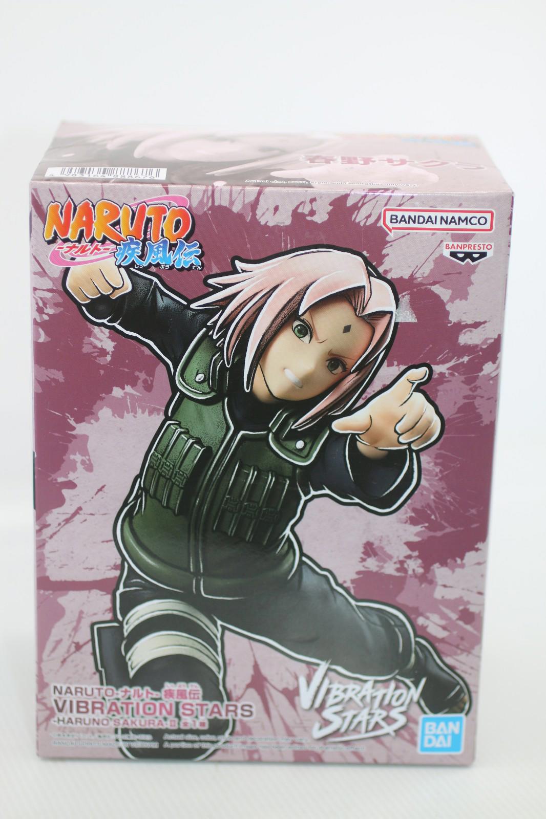 Naruto Shippuden Vibration Stars Haruno Sakura Ⅱ Figure Bandai Small Dent NEW