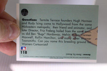 1991 Upper Deck Comic Ball 2 warner bros #118 Looney Tunes MLB Trading Card
