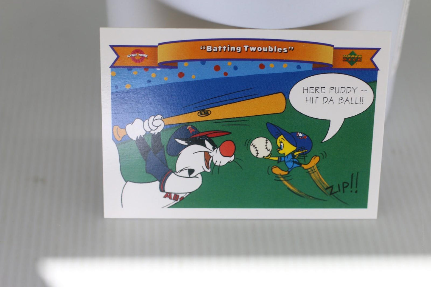 1991 Upper Deck Comic Ball 2 warner bros #80 Looney Tunes MLB Trading Card