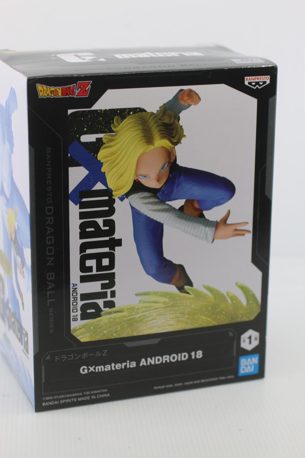 Dragon Ball Z Android 18 GxMateria Figure Banpresto (B/1)