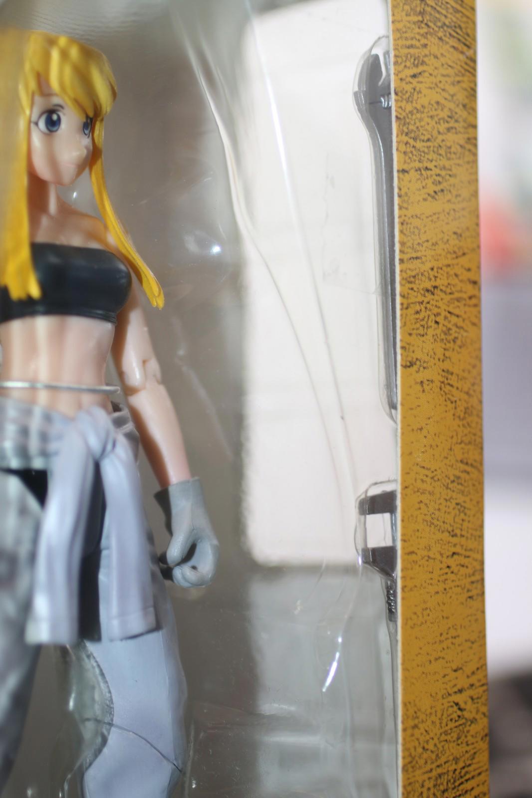 Play Arts Fullmetal Alchemist no.3 Winry Rockbell 2004 action figure toy openBox
